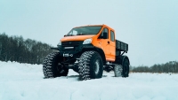 Компания «Техинком» решила показать снегоболотоход Ямал К-44 с кабиной от ГАЗели