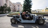 В Новочеркасске студенты построили на основе Lada Granta двухместный родстер «Крым»