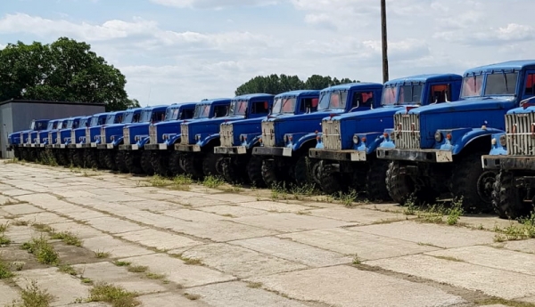 В Польше обнаружили несколько десятков советских грузовиков КрАЗ