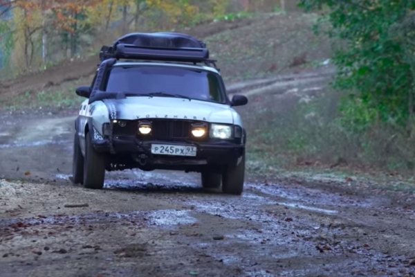 Житель Адыгеи построил внедорожник Volzhara из старого седана ГАЗ-31029 «Волга»