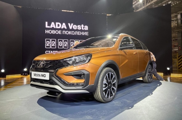 Дилеры АвтоВАЗа начнут продажи новой Lada Vesta NG в апреле 2023 года