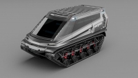 В Красноярске представили 300-сильный гусеничный вездеход Visuva Tank