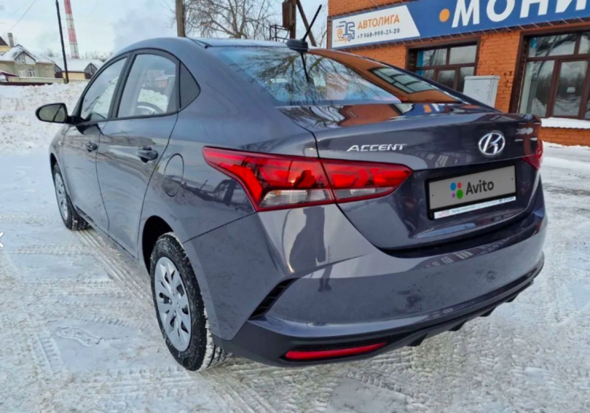 Седан Hyundai Accent вышел на российский рынок по цене от 1,6 млн до 1,9