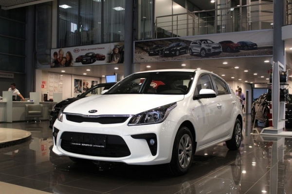 KIA Rio стала самой популярной иномаркой в России