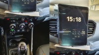 Реальные фотографии салона обновленной Lada Vesta FL показали в Интернете
