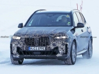 Обновленный кроссовер BMW X5 проходит испытания на зимних дорогах