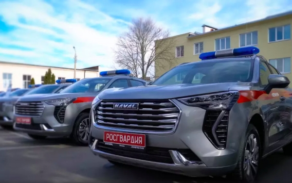 Росгвардия в Тульской области получила 13 служебных кроссоверов Haval Jolion