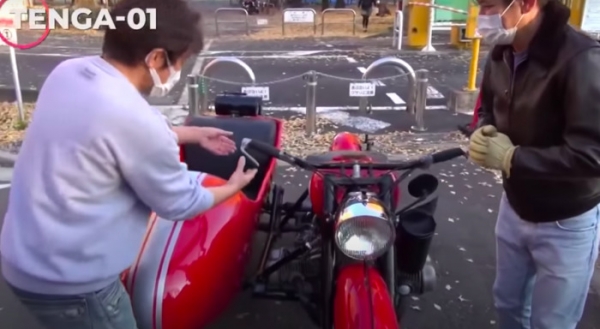 Японец построил на базе советского мотоцикла «Днепр» кастомный байк