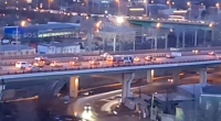 В Ростове произошло несколько ДТП из-за гололеда на мосту Сиверса