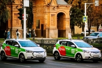 В Краснодаре в службе такси DiDi начали работать электромобили