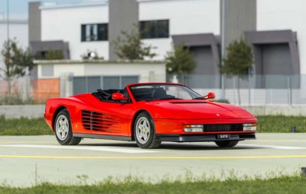 В продаже появился редчайший Ferrari Testarossa Pininfarina Spider королевской семьи Брунея