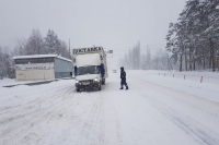 Водителей Ростовской области предупредили о мощном снегопаде и гололеде 29-31 января