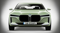 Автомобили BMW получат огромную решетку радиатора со встроенными в нее фарами