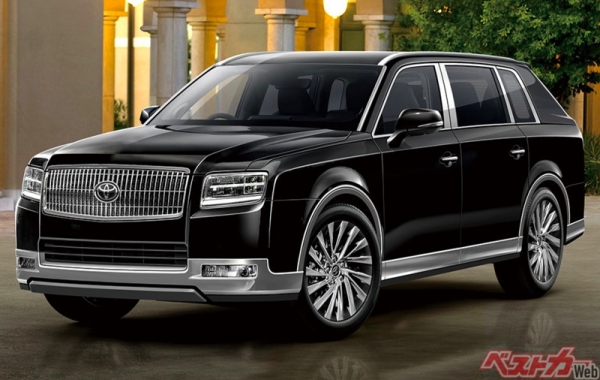 Компания Toyota представит роскошный внедорожник Toyota Century в 2023 году