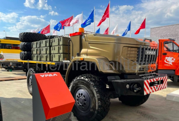 В России разработали беспилотный военный грузовик «Урал»