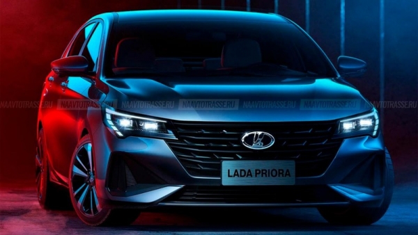 В сети показали фоторендеры вымышленной Lada Priora NFR образца 2022-2023 года