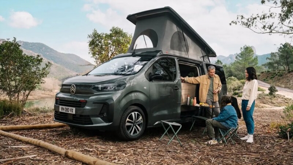 Начались продажи дома на колесах Citroen Holidays на базе SpaceTourer