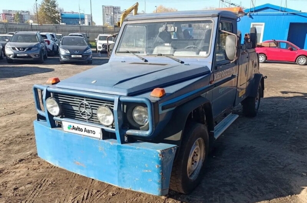 В Подмосковье продают эвакуатор на базе «Гелендвагена». Авто сняли на фото