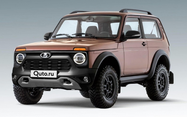 Представлены изображения Lada Niva Legend 2024 модельного года