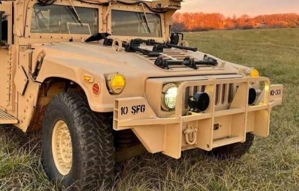 Тяжелый суперброневик Humvee выставили на продажу за 22 млн рублей