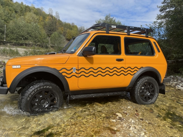 Начались испытания Lada Niva Sport на Северном Кавказе. Авто сняли на фото