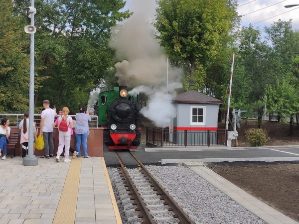 Ростовская детская железная дорога в День города перевезла более 2 тысяч человек