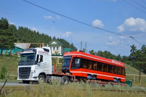 Челябинский завод отправил в Таганрог первый вагон для новой трамвайной сети