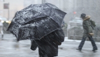 В Алтайском крае объявлено штормовое предупреждение из-за снегопада