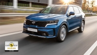 Kia Sorento получил пять звезд в краш-тесте Euro NCAP