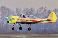 Самолёт ЯК-52 с двигателем от лимузина Aurus вышел на испытания