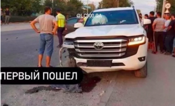 В России разбили первый новый Toyota Land Cruiser 300