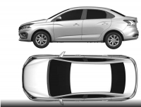 Опубликованы изображения седана, универсала и кросс-универсала Lada Iskra