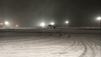 Аэропорт в Краснодаре возобновил работу после снегопада