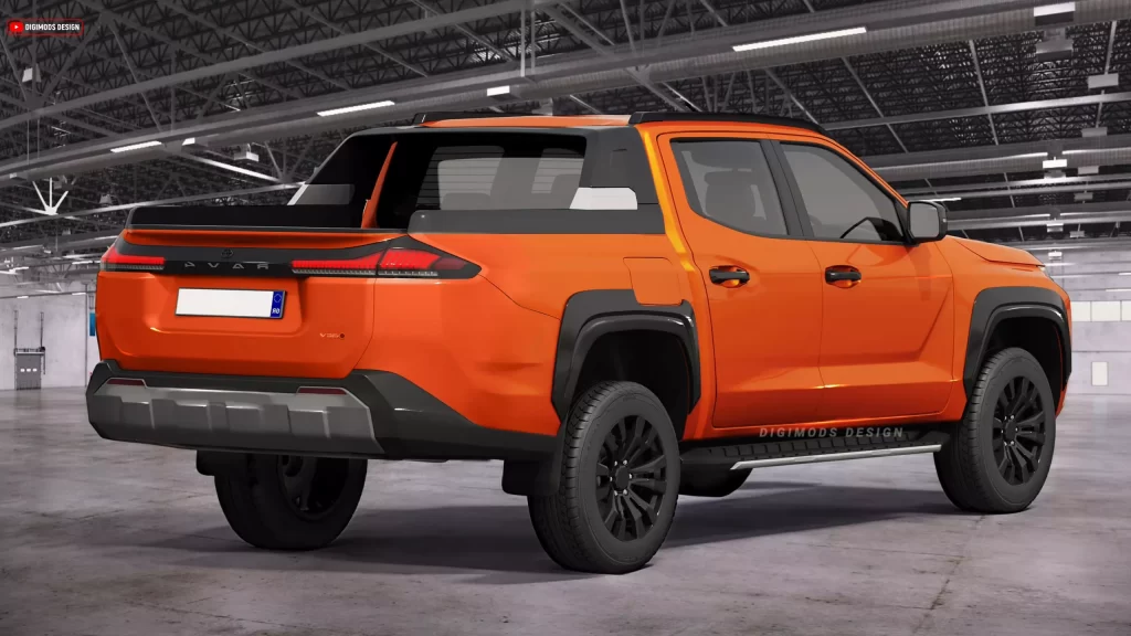 Toyota RAV4 Pickup Render Digimods