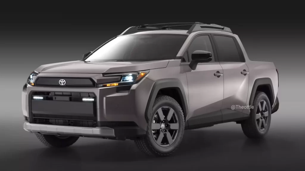 Toyota RAV4 Pickup Render Theottle