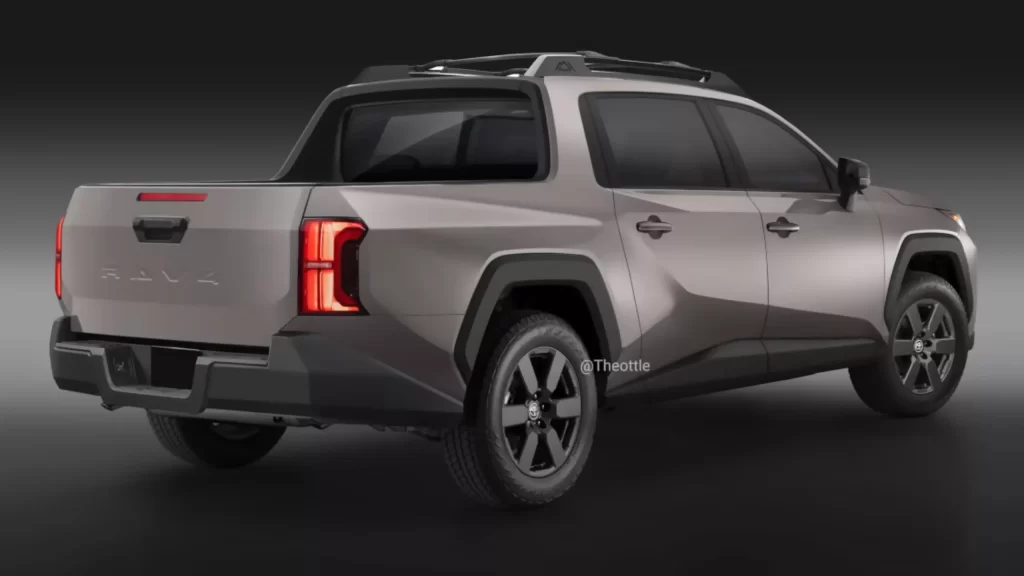 Toyota RAV4 Pickup Render Theottle