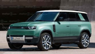 Land Rover Defender Sport Il Render Di Motor1.com