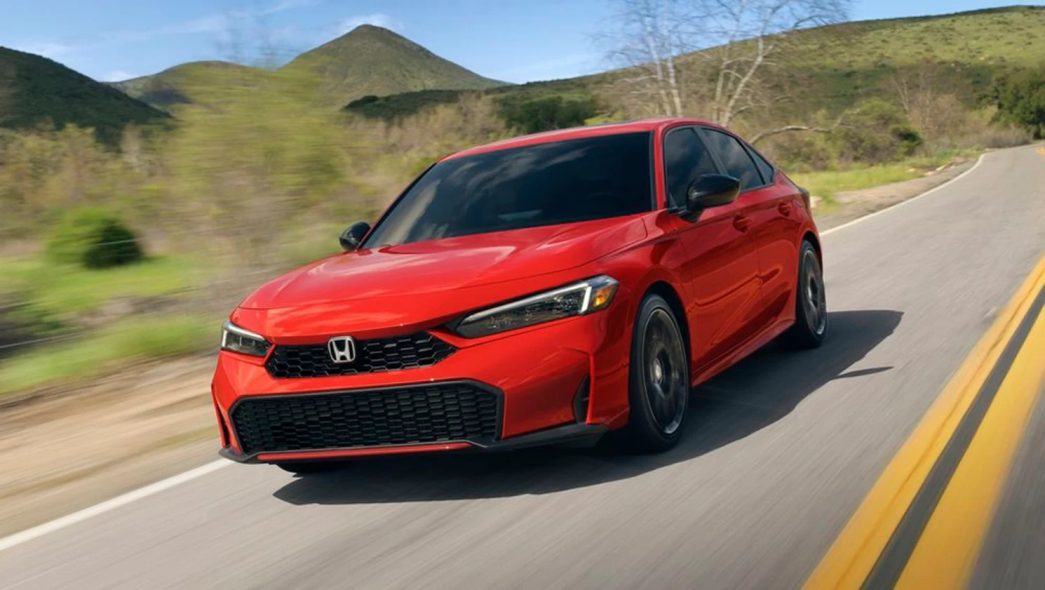 Honda Civic Sedan Sport Touring Hybrid Hatchback Red 1001×565 (1)