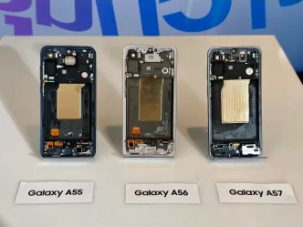 Galaxy A55, A56 и A57
