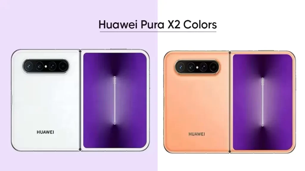 Huawei Pura X2 Colors